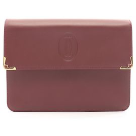 Bolso de mano tipo clutch Cartier Must Line Second Bag