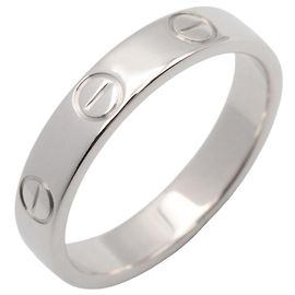 Anillo Mini Love de Cartier en oro blanco de 18K