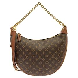 Borsa a tracolla Louis Vuitton Monogram Reverse Loop Hobo