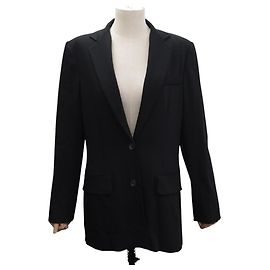 NUOVA GIACCA BLAZER LUNGA CHRISTIAN DIOR M 40 LANA NERA
