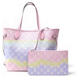 NUOVA BORSA LOUIS VUITTON NEVERFULL MM IN TELA ESCALE PASTEL M45270