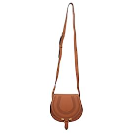Bolso Marcie Small Saddle Bag Chloé Marrón