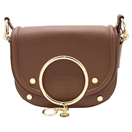 Borsa a tracolla See By Chloe Mara in pelle marrone - See by Chloé