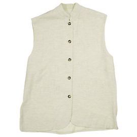 Autre Marque CLANE LINEN STAND BOX VEST Chaleco de lino