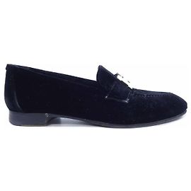 Hermès Hermes 192170ZParis Samt Schuhe