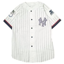 Autre Marque STARTER New York Yankees Baseballhemd aus Baumwolle und Polyester