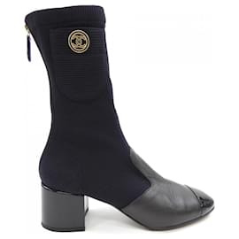 Stivali in pelle Chanel