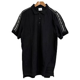 Polo de manga corta en piqué Burberry