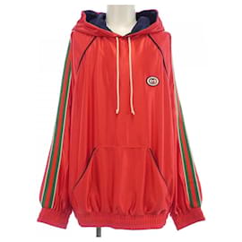 Gucci Logo Patch Shiny Jersey Hoodie