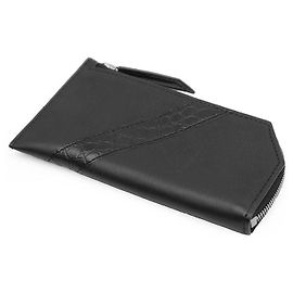 Autre Marque Camille Fournet Camille Fournet Monedero de piel de becerro y aligátor