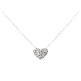 Autre Marque Collana con Diamanti K18WG