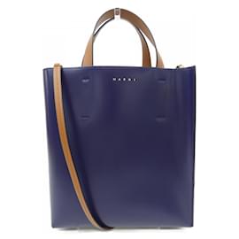 Borsa in pelle di vitello Marni SHMPV01TY3 LV639