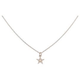 Autre Marque Collana Luziada K10 Pink Gold Diamond