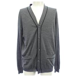 Cardigan en mélange de laine Prada