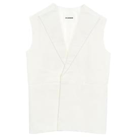Chaleco de algodón Jil Sander