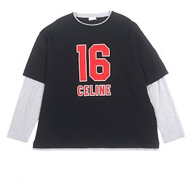 Céline CELINE Skater T-Shirt aus Baumwolljersey