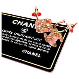 Orecchini Chanel Coco Mark con strass