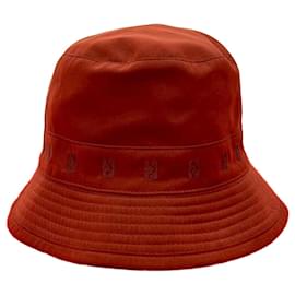 Cappello Bucket Hermès Rosso