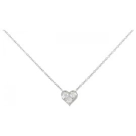 Tiffany & Co Tiffany Sentimental Platinum Diamond Necklace