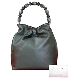 Borsa a mano Christian Dior Maris Pearl Leather
