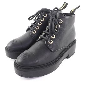 Stivaletti bassi in pelle Chanel G36416