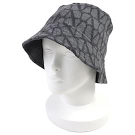 Cappello bucket Valentino Iconograph in cashmere, seta e lana