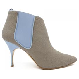 Stivali in pelo di vitello Manolo Blahnik