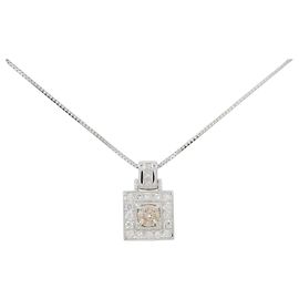 Autre Marque Collana in Au750 e Diamanti