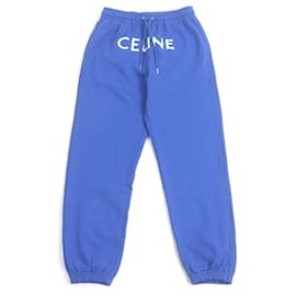 Celine Logo-Print Baumwoll-Sweatpants - Céline