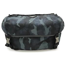 Prada 2VH991 Schultertasche aus Nylon und Leder