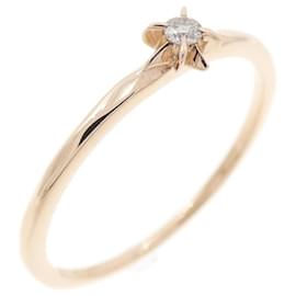 Anello Kumikyoku K10 Oro Rosa e Diamante - Autre Marque