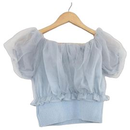 Autre Marque Top in maglia RESEXXY con spalle scoperte e inserto docking