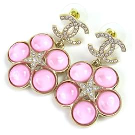 Orecchini Chanel COCO Mark Rhinestone Flower