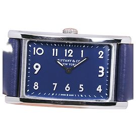 Tiffany & Co Tiffany East West Mini Armbanduhr aus Edelstahl