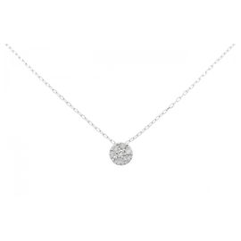 Autre Marque Collana in oro bianco e diamanti Au750