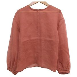 Autre Marque BEAUTY&YOUTH UNITED ARROWS Organza-Bluse mit Puffärmeln
