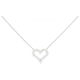 Tiffany & Co Collana Tiffany Sentimental Heart Mini in platino