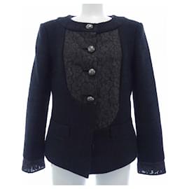 Chaqueta Chanel sin cuello