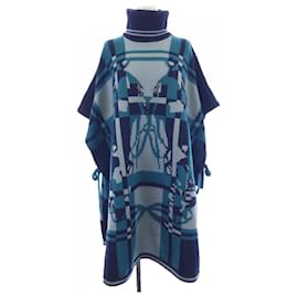 Hermes 3H2903DO Poncho de Cachemira - Hermès