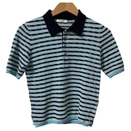 Autre Marque Pullover polo de cuadros de algodón y nailon Macphee TOMORROWLAND