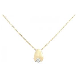 Autre Marque Collana in diamante in platino Au750