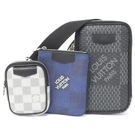 Borsa a tracolla Louis Vuitton Damier Graphite 3D Modular