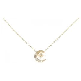 Autre Marque Collar de oro K10 y diamante agete