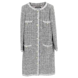 Chaqueta sin cuello de tweed CHANEL Lame Fantasy - Chanel