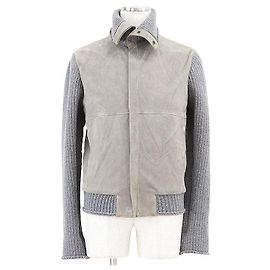 Dolce & Gabbana Chaqueta de punto de nubuck de piel de cordero Dolce&Gabbana