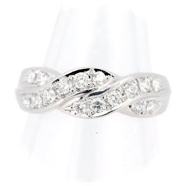 Autre Marque Queen K18WG Diamantring