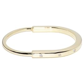 Tiffany & Co Bracciale Tiffany Lock in oro Au750 e diamanti Misura 19.5cm
