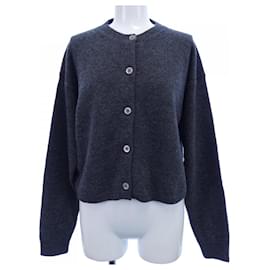 Cardigan en laine MIU MIU avec logo Miu Miu