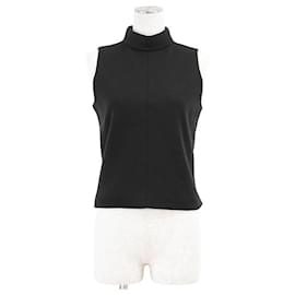 Top sin mangas de cuello alto de lana Celine Triomphe - Céline