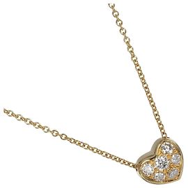 Tiffany & Co Collana Tiffany Pave Heart Au750